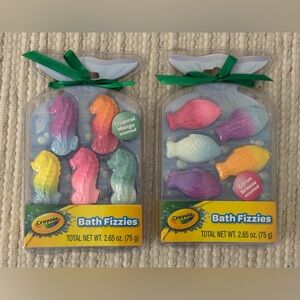New *Discontinued* CRAYOLA Bath Fizzies Bath Bombs